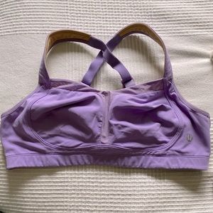 Lululemon purple sports bra 32 D